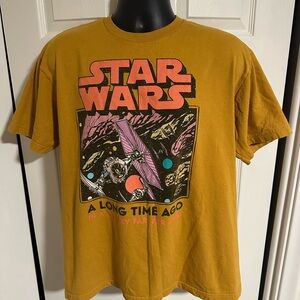 Star Wars Mustard Yellow Graphic Tee